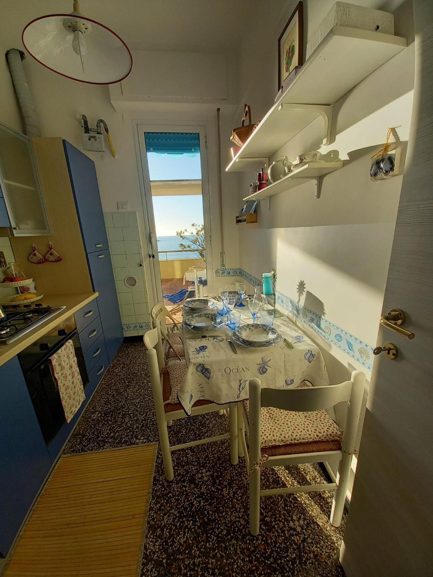 Attico Vista Mare Sestri Levante Exterior foto